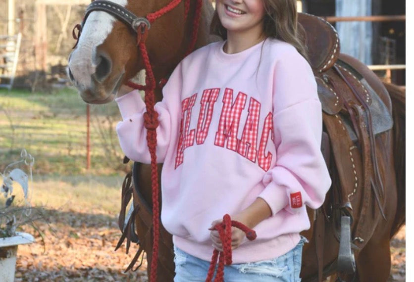 LULU MAC | PINK w/ RED GINGHAM