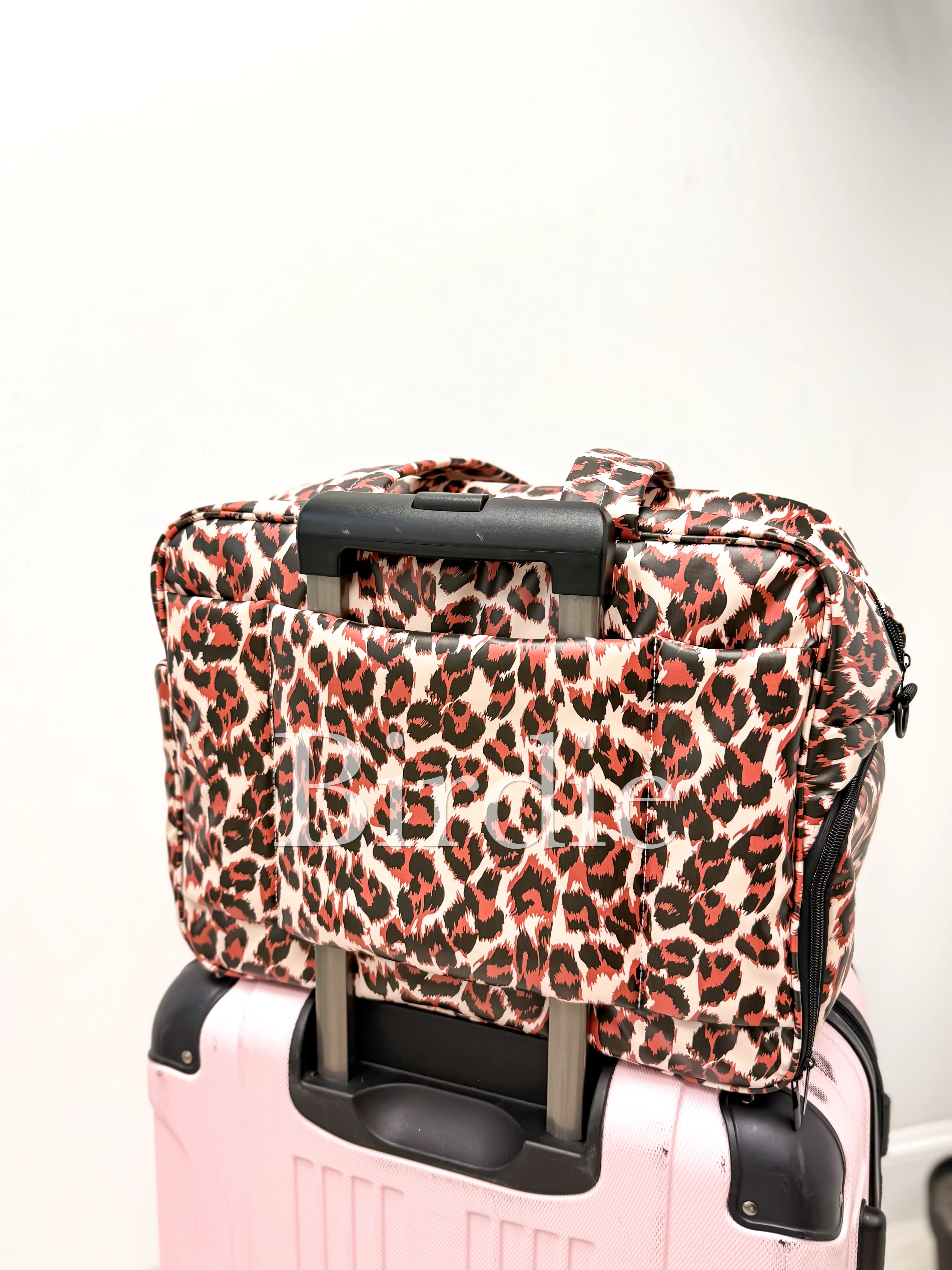 BIRDIE PREORDER Daily Hustle Duffle in Leopard