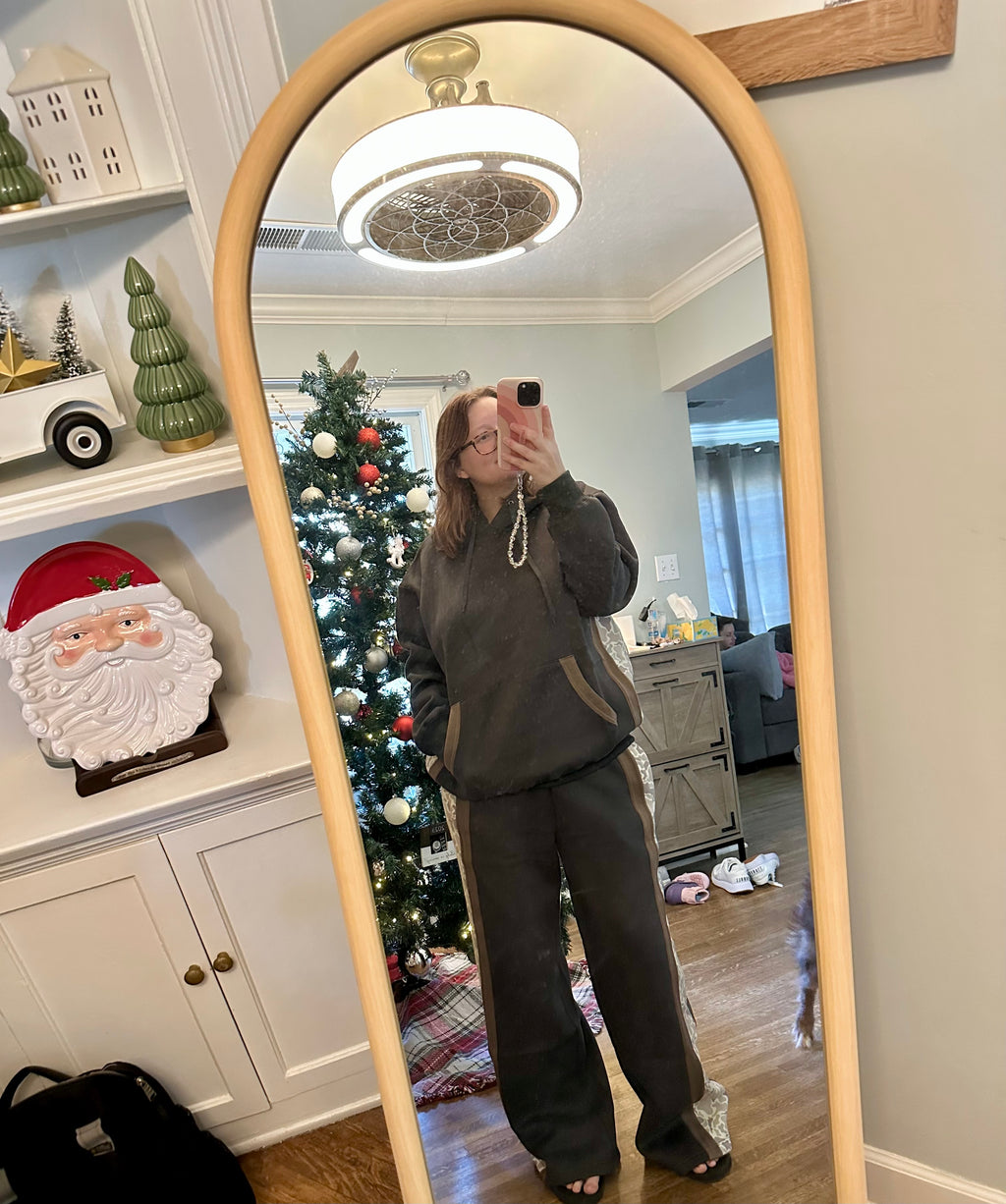 Charcoal brown duck camo set