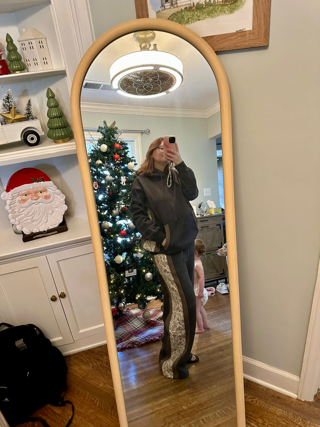 Charcoal brown duck camo set