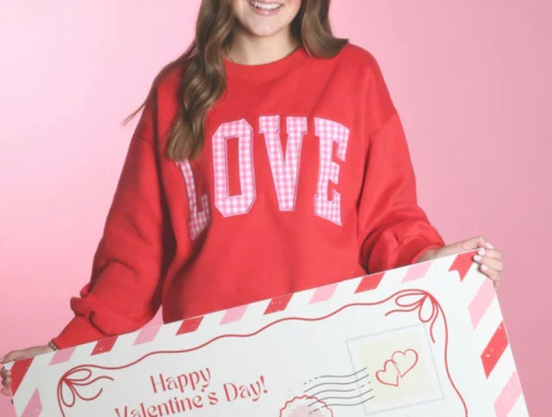 LULU MAC | RED w/ PINK GINGHAM