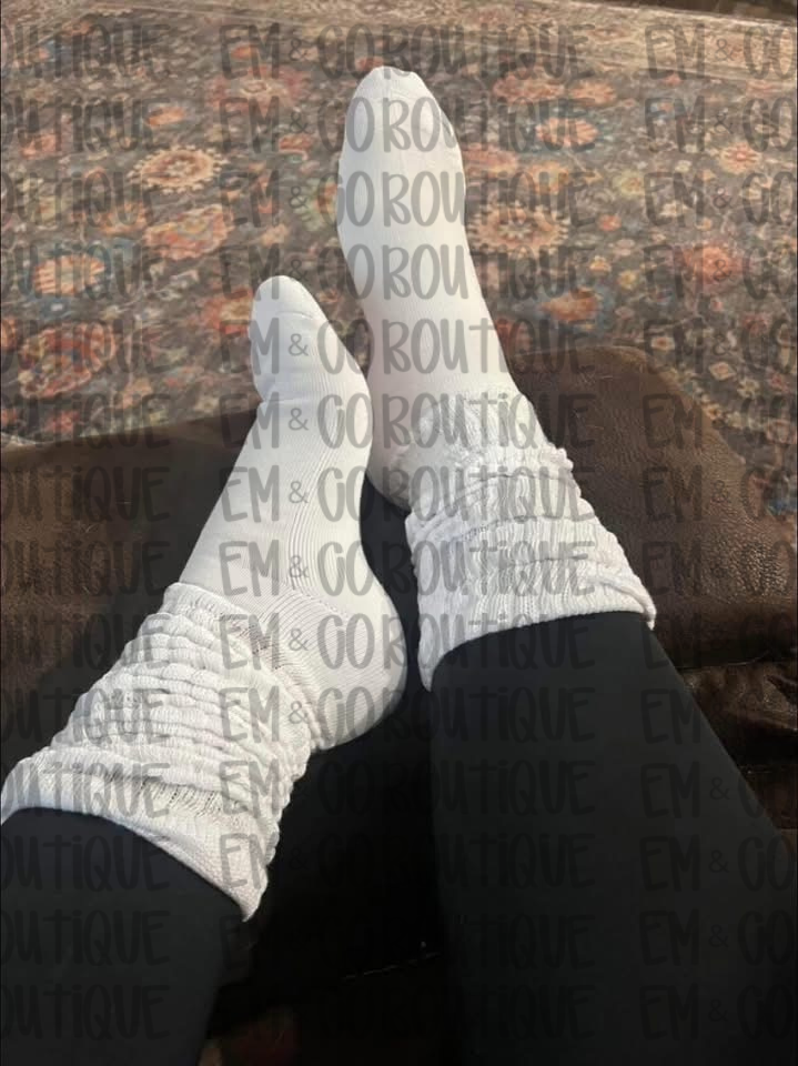 Slouch socks