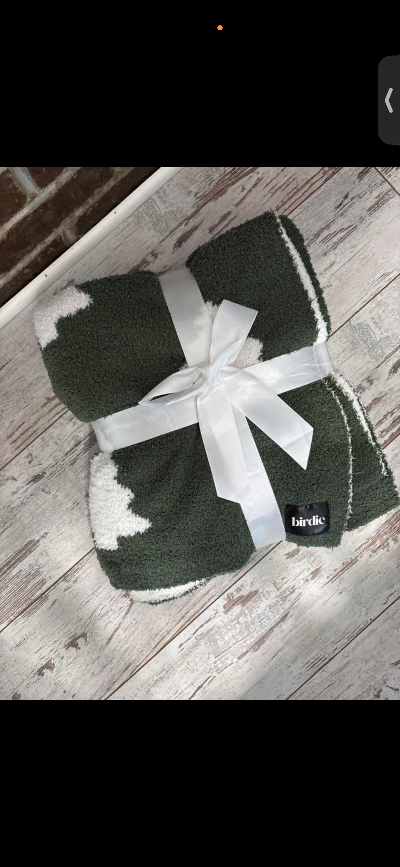 CHRISTMAS TREE Birdie Blanket