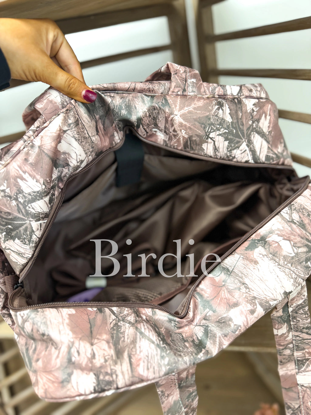 BIRDIE PREORDER Daily Hustle Duffle in Dark Camo