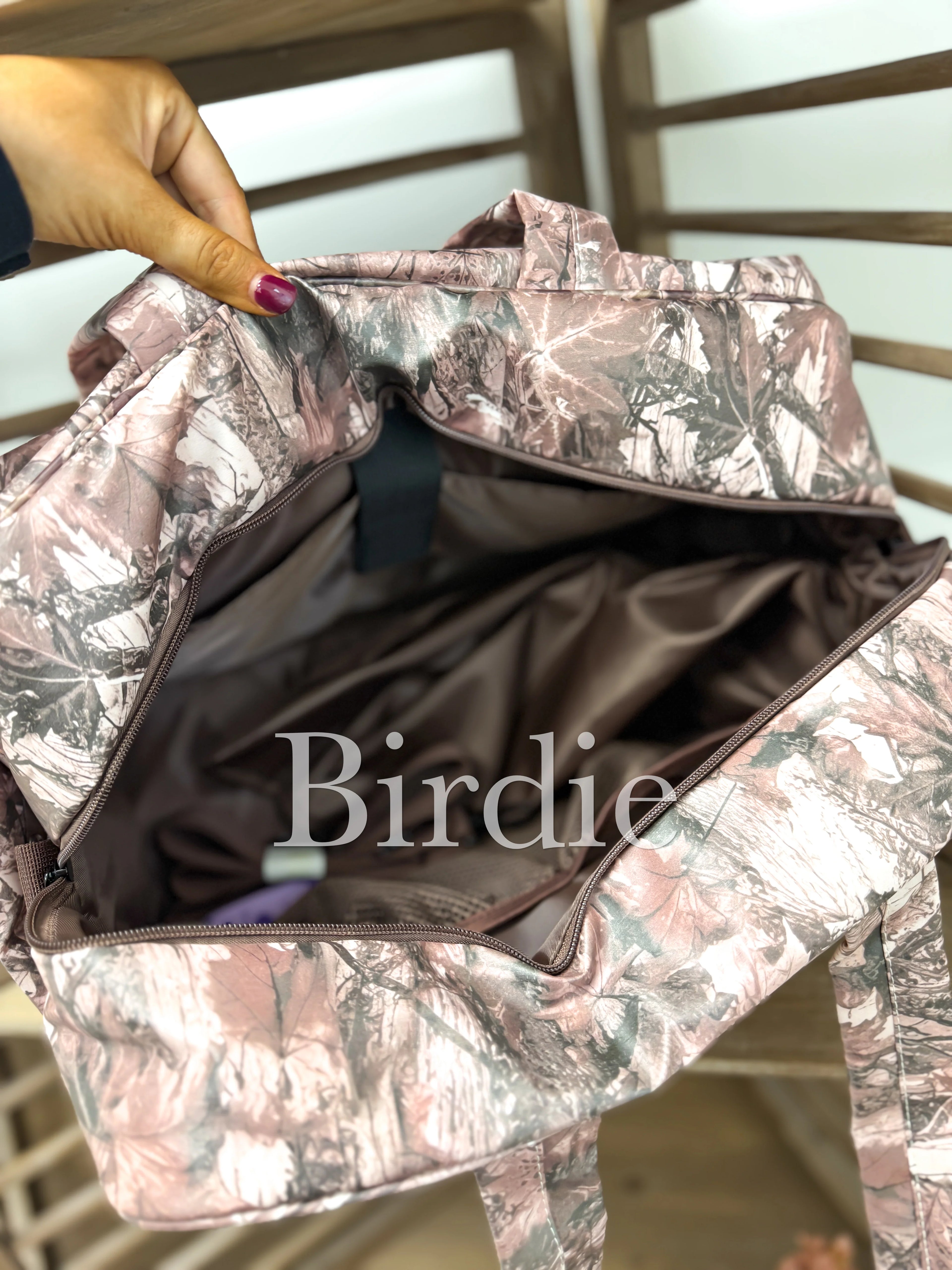 BIRDIE PREORDER Daily Hustle Duffle in Dark Camo