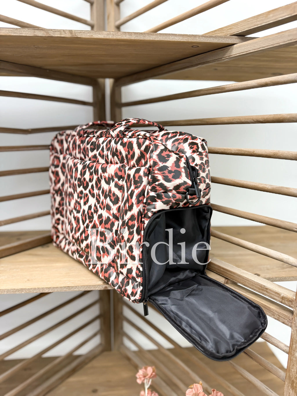 BIRDIE PREORDER Daily Hustle Duffle in Leopard