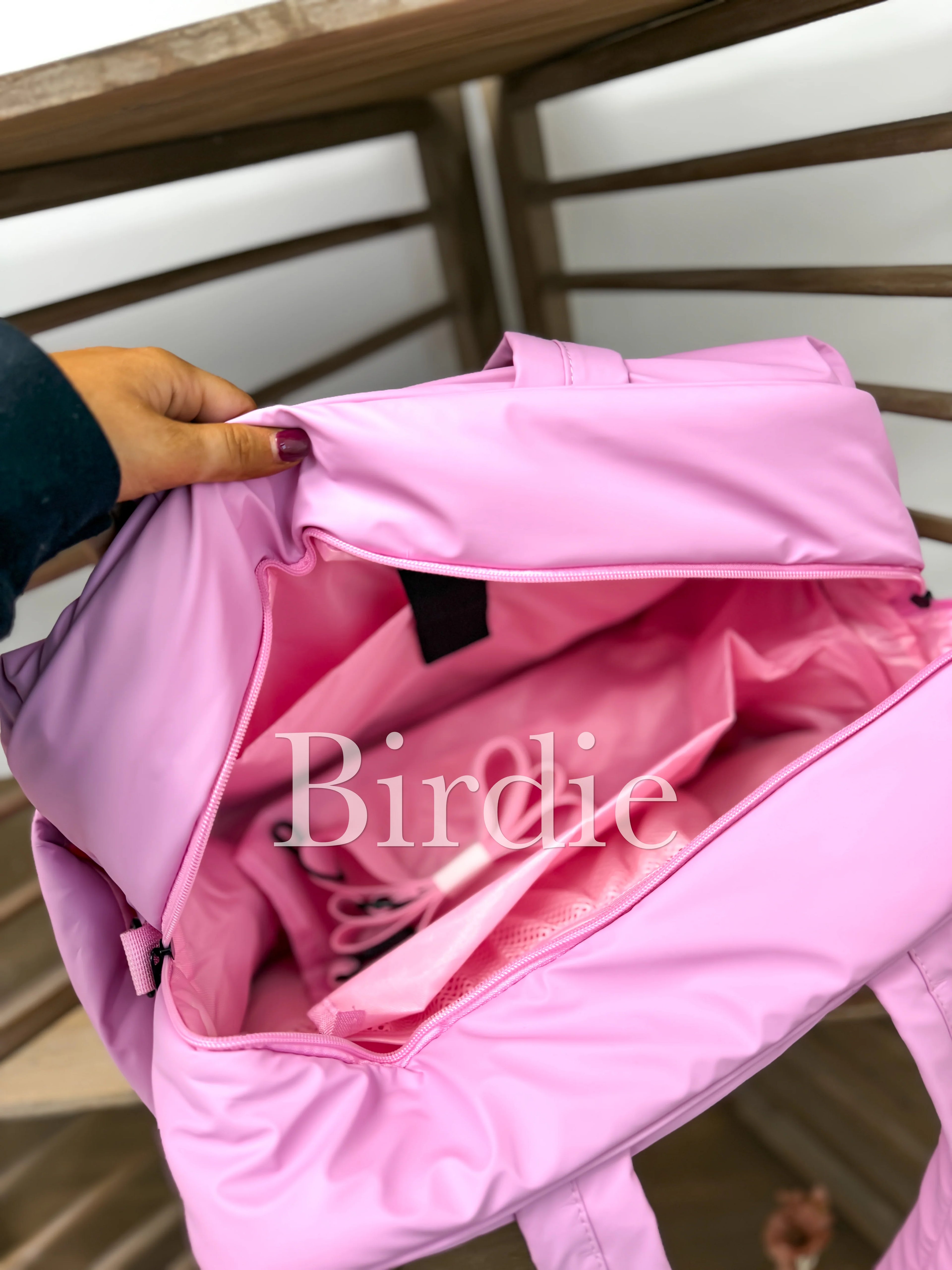 BIRDIE PREORDER Daily Hustle Duffle in Pink