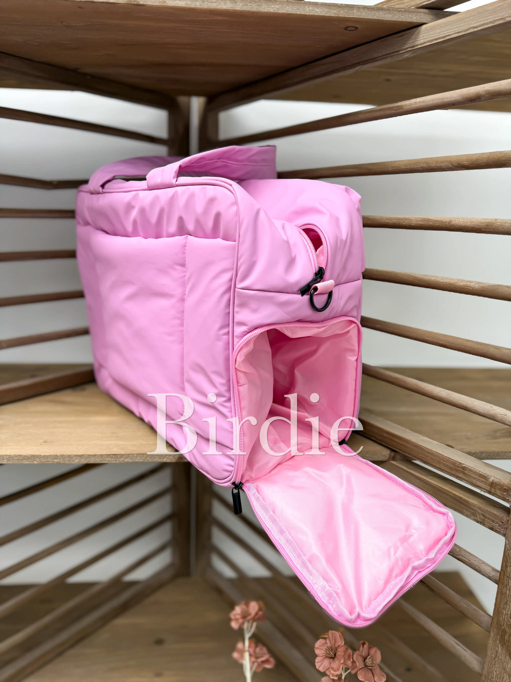 BIRDIE PREORDER Daily Hustle Duffle in Pink