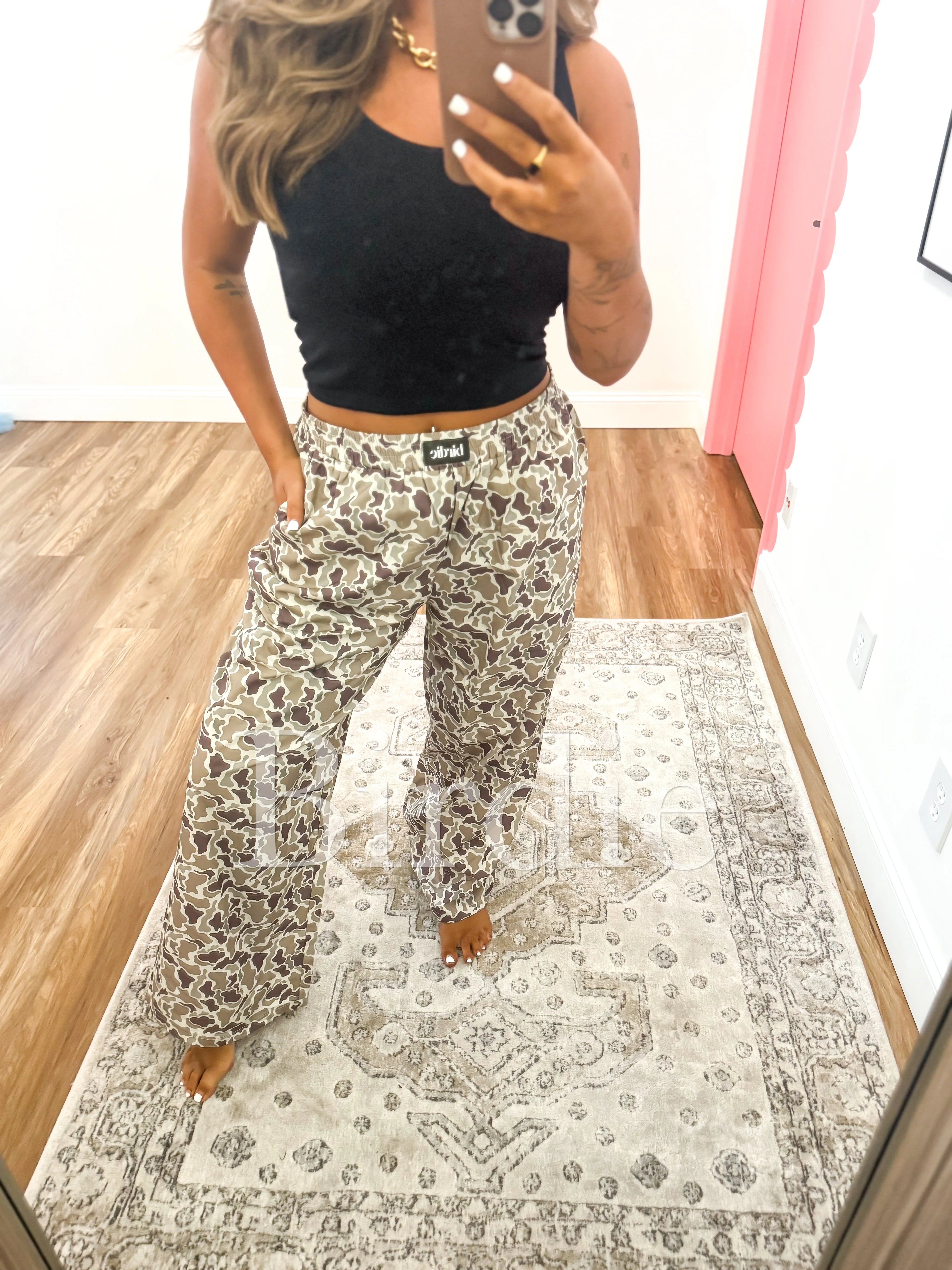 BIRDIE DUCK CAMO BOXER PANTS