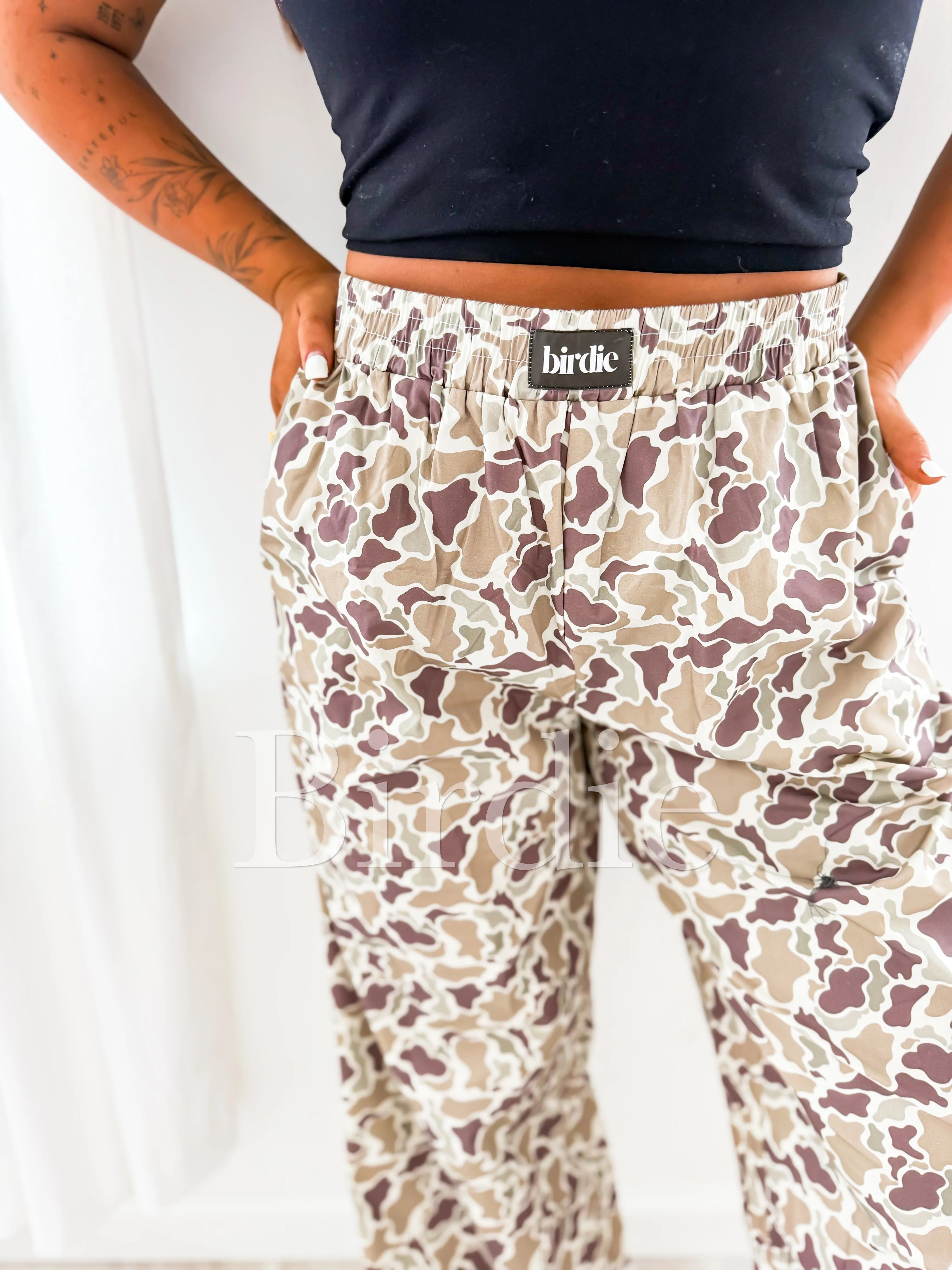BIRDIE DUCK CAMO BOXER PANTS