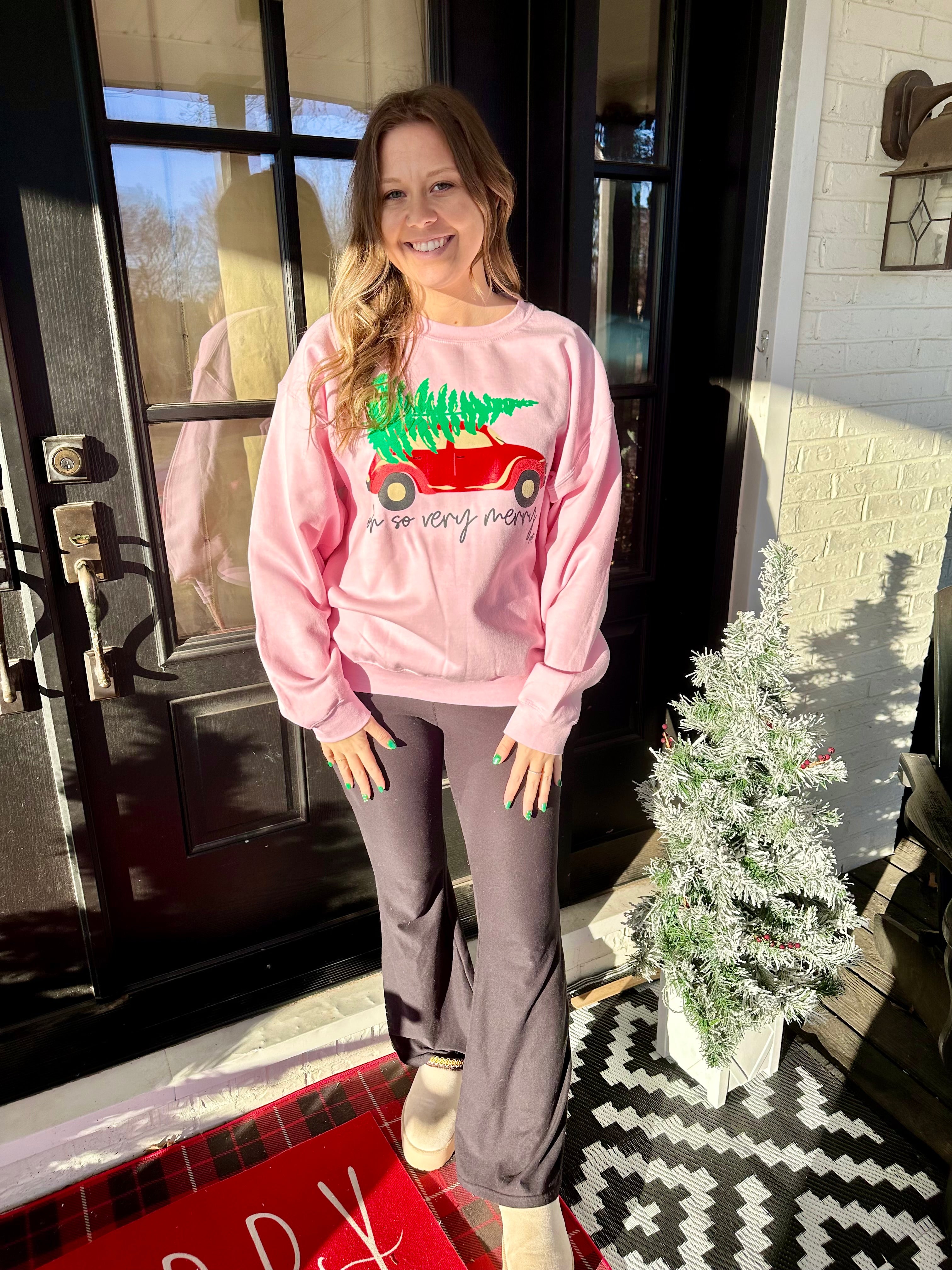 OH SO VERY MERRY SWEATSHIRT